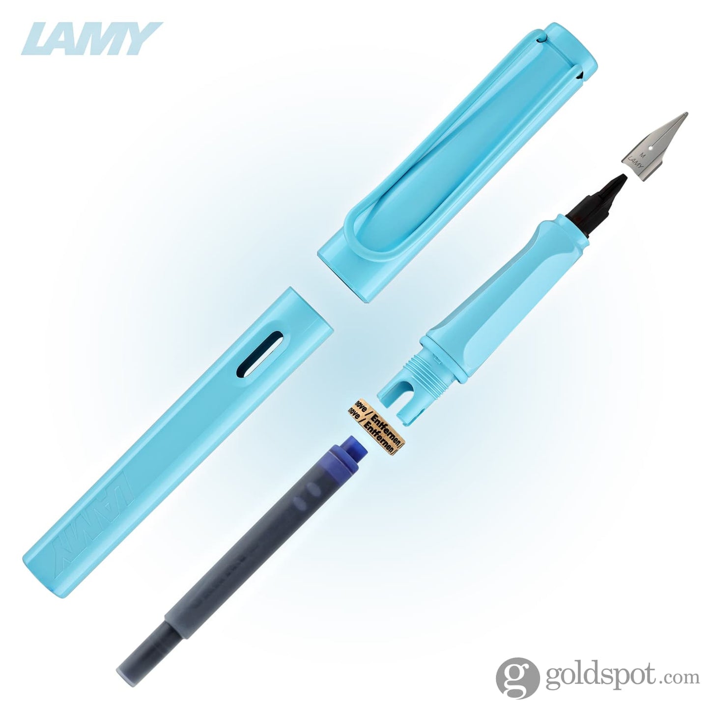 Lamy Safari Fountain Pen in Aqua Sky 2023 Special Edition Fountain Pen