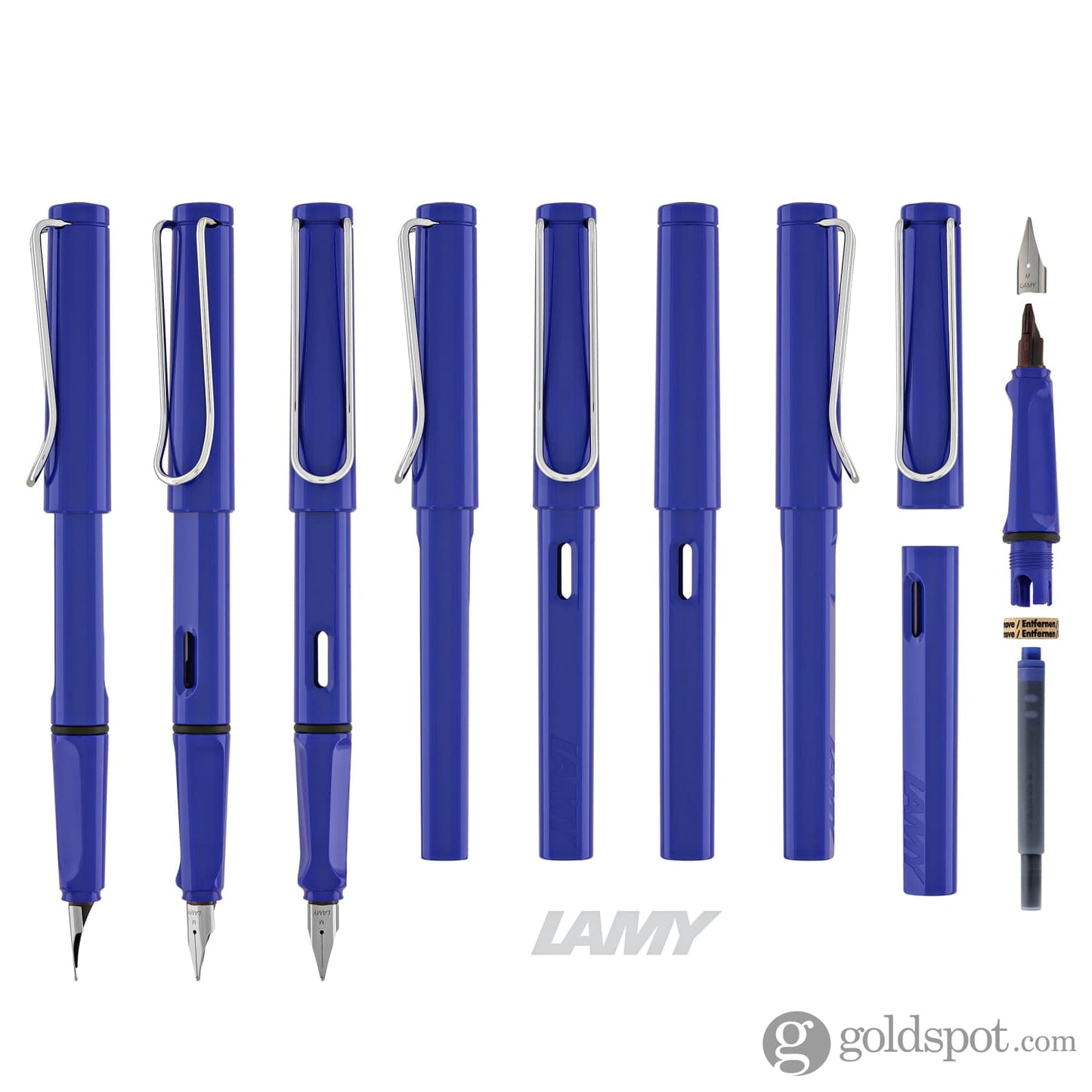 Lamy Safari Fountain Pen in Blue Fountain Pen