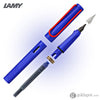 Lamy Safari Fountain Pen in Blue with Red Clip 2022 Special Edition Fountain Pen