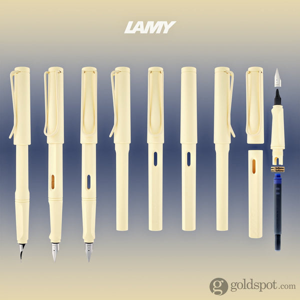 Lamy Safari Fountain Pen in Cream 2022 Special Edition Fountain Pen