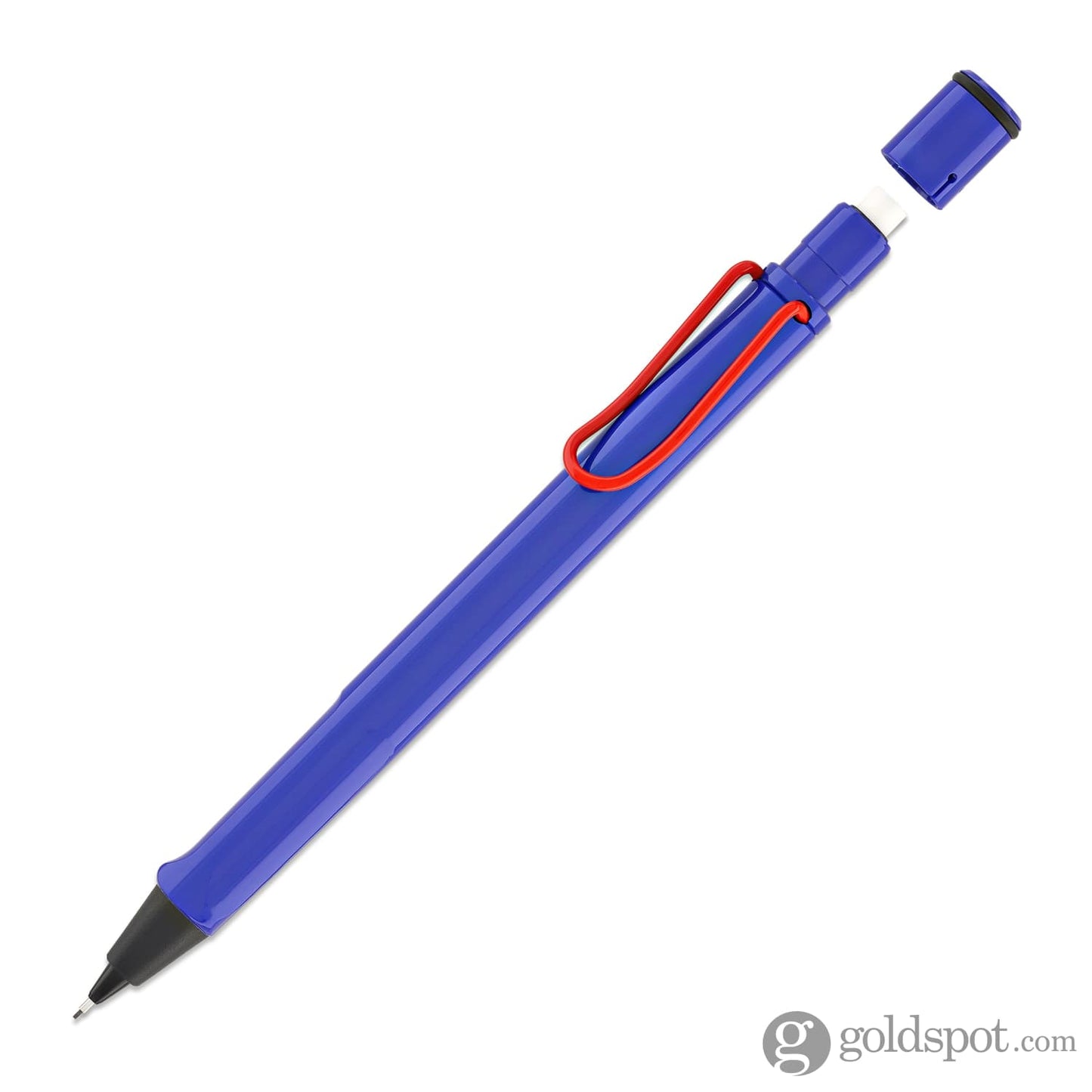 Lamy Safari Mechanical Pencil in Blue with Red Clip - 0.5mm Mechanical Pencils