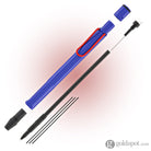 Lamy Safari Mechanical Pencil in Blue with Red Clip - 0.5mm Mechanical Pencils