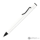 Lamy Safari Mechanical Pencil in White with Black Clip - 0.5mm Mechanical Pencils