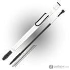 Lamy Safari Mechanical Pencil in White with Black Clip - 0.5mm Mechanical Pencils