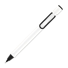 Lamy Safari Mechanical Pencil in White with Black Clip - 0.5mm