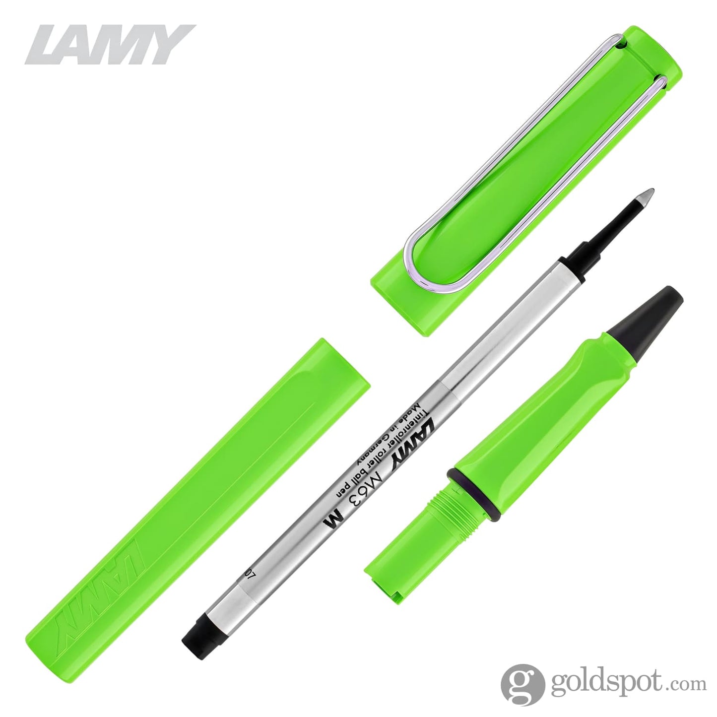 Lamy Safari Rollerball Pen in Apple Green Rollerball Pen