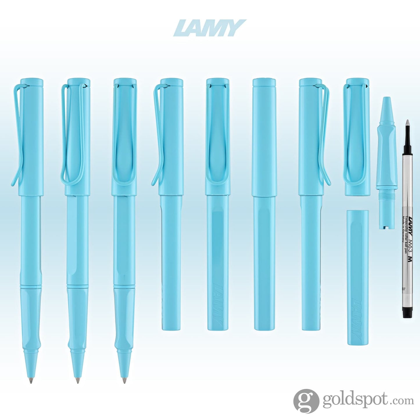 Lamy Safari Rollerball Pen in Aquasky 2023 Special Edition Rollerball Pen