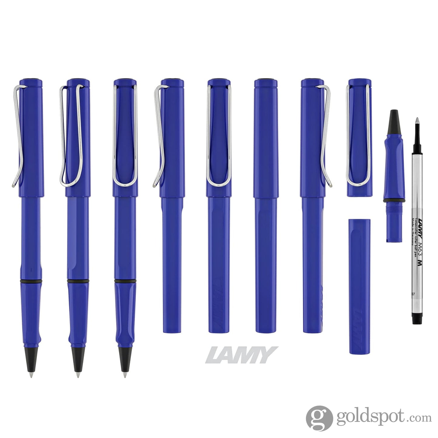 Lamy Safari Rollerball Pen in Blue Rollerball Pen
