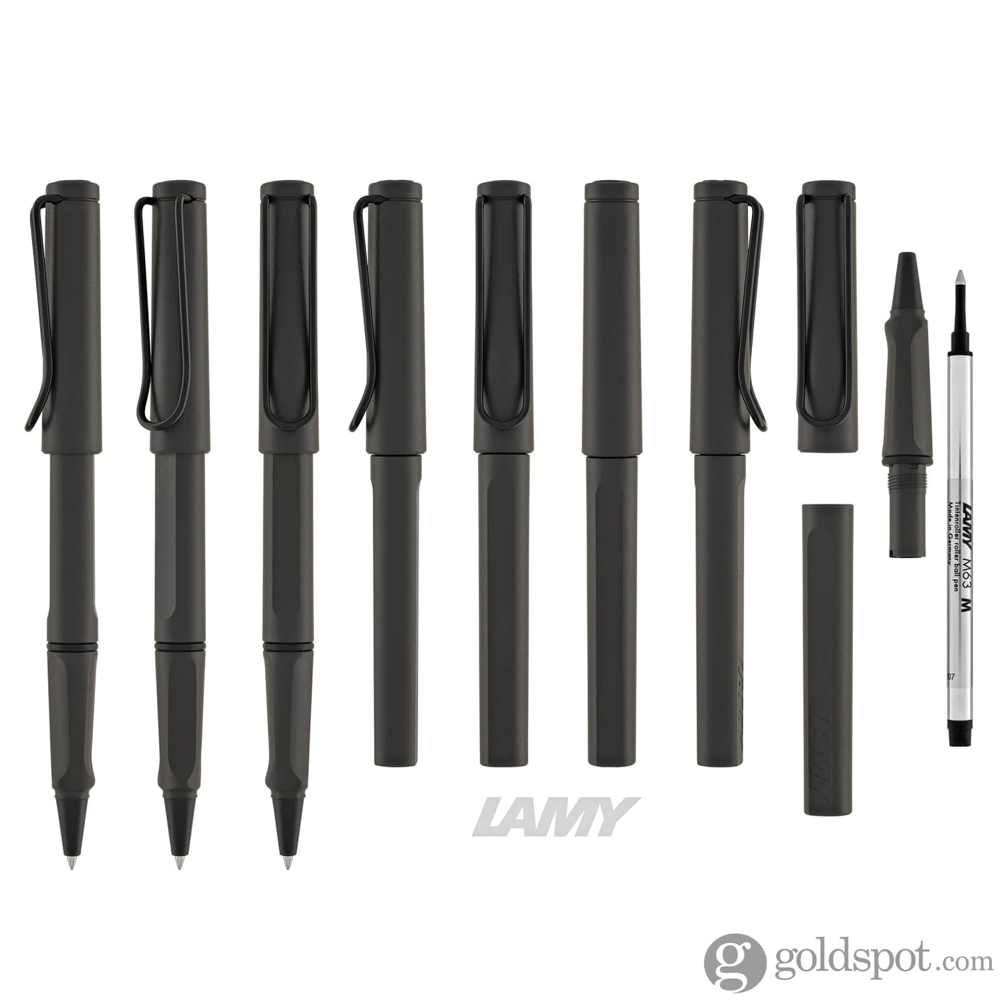Lamy Safari Rollerball Pen in Charcoal Black Rollerball Pen