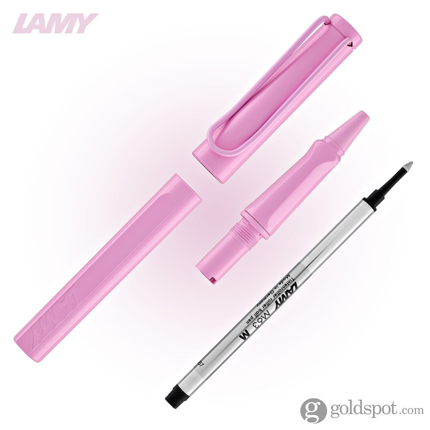 Lamy Safari Rollerball Pen in Light Rose 2023 Special Edition Rollerball Pen