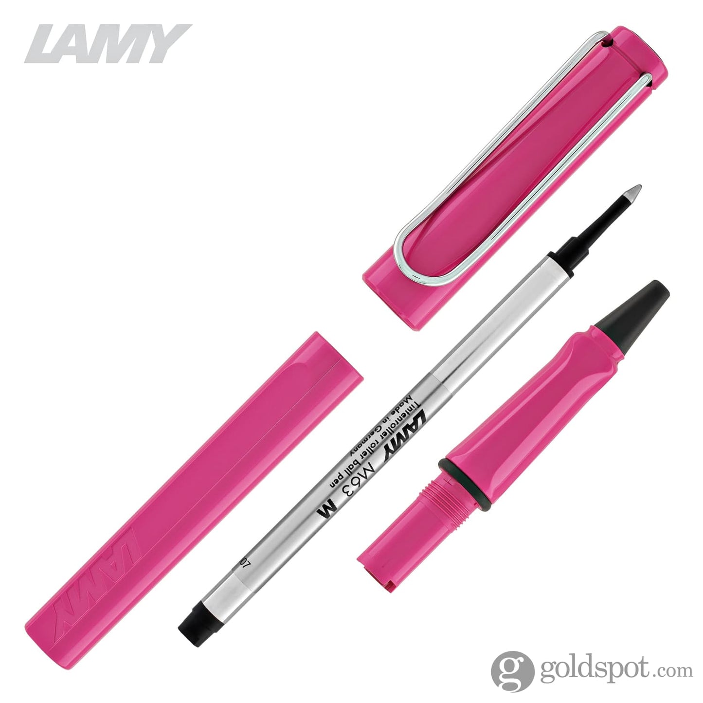 Lamy Safari Rollerball Pen in Pink Rollerball Pen