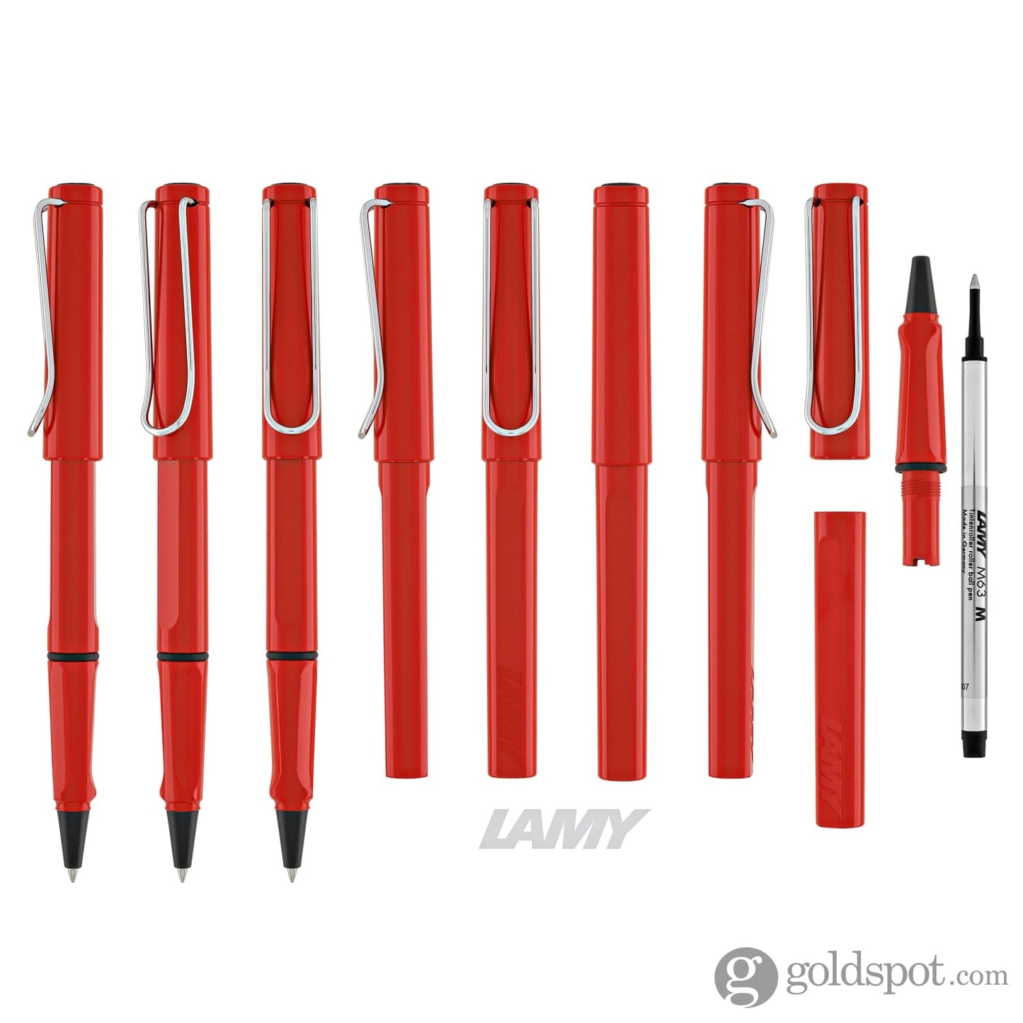 Lamy Safari Rollerball Pen in Red Rollerball Pen