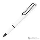 Lamy Safari Rollerball Pen in White with Black Clip 2022 Special Edition Rollerball Pen