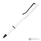 Lamy Safari Rollerball Pen in White with Black Clip 2022 Special Edition Rollerball Pen
