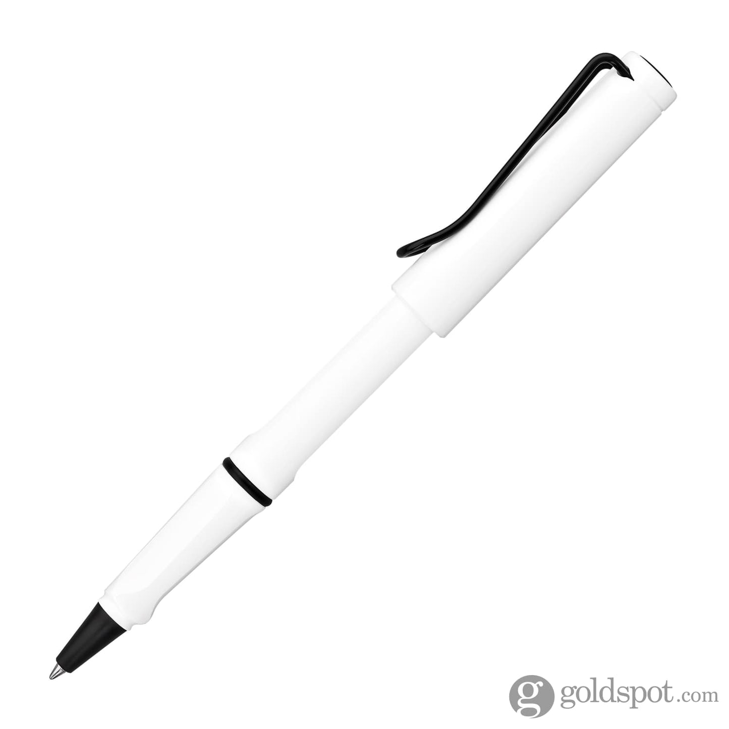 Lamy Safari Rollerball Pen in White with Black Clip 2022 Special Edition Rollerball Pen