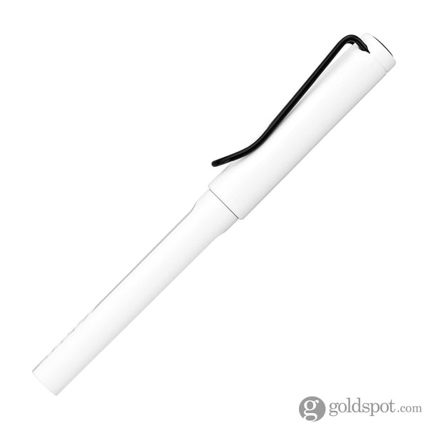 Lamy Safari Rollerball Pen in White with Black Clip 2022 Special Edition Rollerball Pen