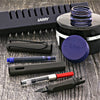 Lamy Safari Starter Fountain Pen and Ink Set in Charcoal Black - Fine Point Gift Set