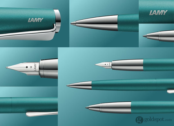 Lamy Studio Ballpoint Pen in Aquamarine Ballpoint Pen