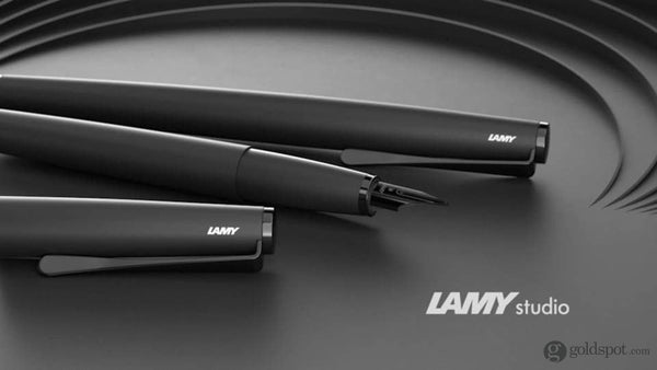 LAMY Studio Lx Fountain Pen in All Black Fountain Pen