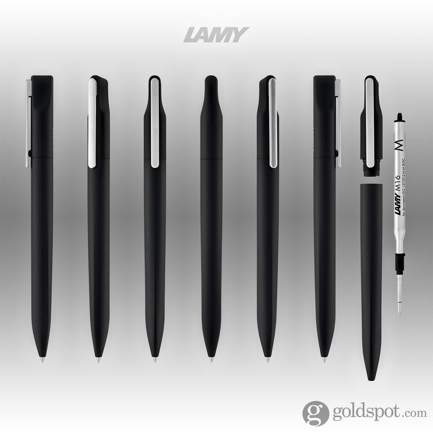 Lamy Xevo Ballpoint Pen in Black Ballpoint Pen