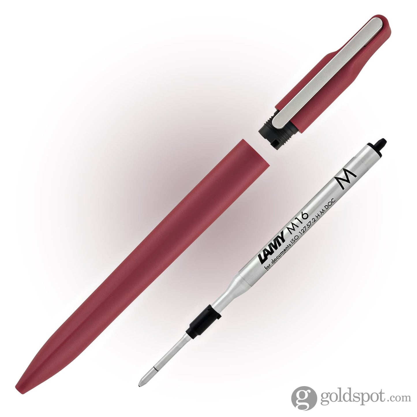 Lamy Xevo Ballpoint Pen in Burgundy Ballpoint Pens