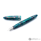 Leonardo Furore Fountain Pen in Aquapetra Medium / Silver Fountain Pen