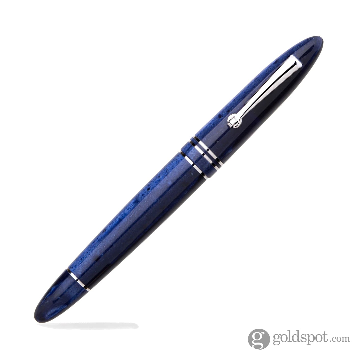 Leonardo Furore Fountain Pen in Blue Galaxy with Rhodium Trim Fountain Pen