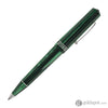 Leonardo Momento Zero Ballpoint Pen in Green Alga Silver Trim Ballpoint Pens