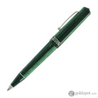 Leonardo Momento Zero Ballpoint Pen in Green Alga Silver Trim Ballpoint Pens