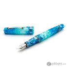Leonardo Momento Zero Fountain Pen in Aloha Elastic Fine / Silver Fountain Pen
