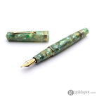 Leonardo Momento Zero Fountain Pen in Giada Jade Fine / Gold Fountain Pen