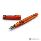 Leonardo Momento Zero Fountain Pen in Mango 1.1mm Stub / Black Fountain Pen