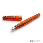Leonardo Momento Zero Fountain Pen in Mango Extra Fine / Silver Fountain Pen