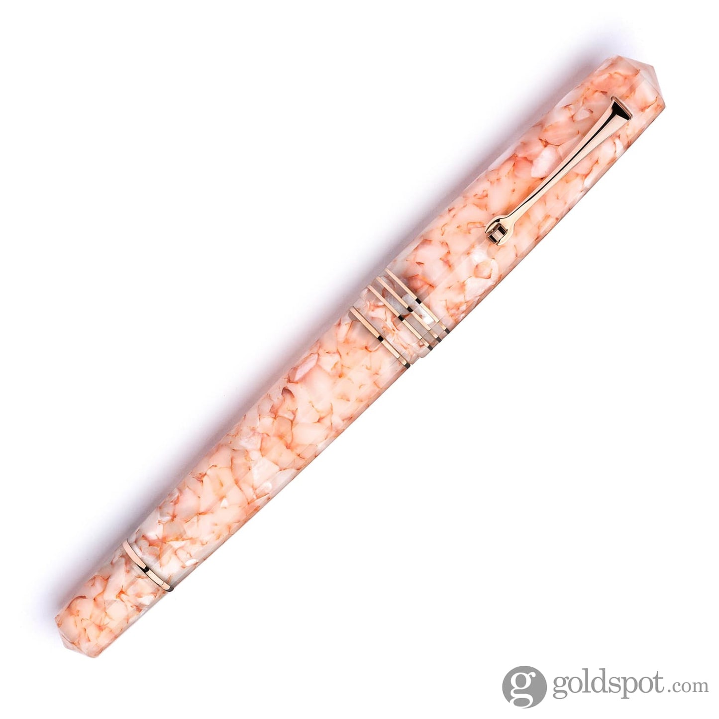 Leonardo Momento Zero Grande 2.0 Fountain Pen in Angel Skin - 14kt Gold Nib Fountain Pen