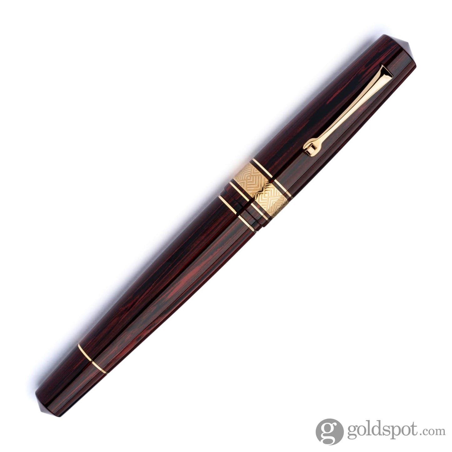Leonardo Momento Zero Grande Masterpiece Ebonite in Rose Fountain Pen