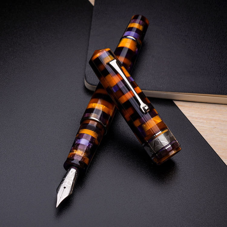 Leonardo Mosaico Fountain Pen in Anemone Fountain Pen