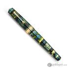 Leonardo Mosaico Fountain Pen in Baobab Stainless Steel / Gold / Extra Fine Fountain Pen