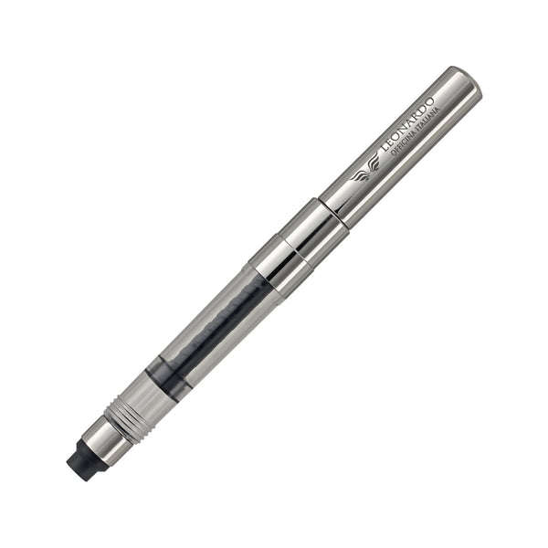 Leonardo Officina Italiana Standard Threaded Converter in Silver Fountain Pen Converter