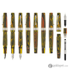 Leonardo Supernova Regular Size Fountain Pen in Galleria with Silver Trim Fountain Pen