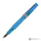 Leonardo Supernova Regular Size Fountain Pen in Star Light Blue with Ruthenium Trim Fountain Pen