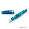 Leonardo Supernova Regular Size Fountain Pen in Star Light Blue with Silver Trim Fountain Pen