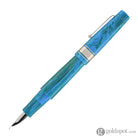 Leonardo Supernova Regular Size Fountain Pen in Star Light Blue with Silver Trim Fountain Pen