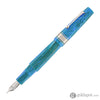 Leonardo Supernova Regular Size Fountain Pen in Star Light Blue with Silver Trim Fountain Pen