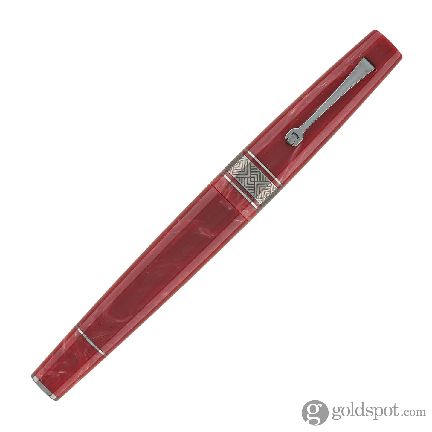 Leonardo Supernova Regular Size Fountain Pen in Star Light Pink with Ruthenium Trim Fountain Pen