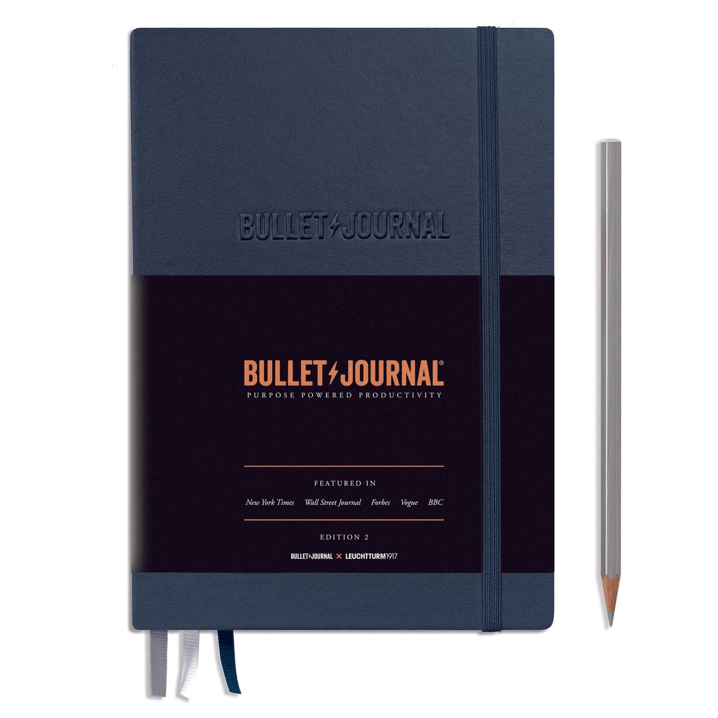 Leuchtturm 1917 Hardcover Bullet Journal Edition 2 in Blue22 A5