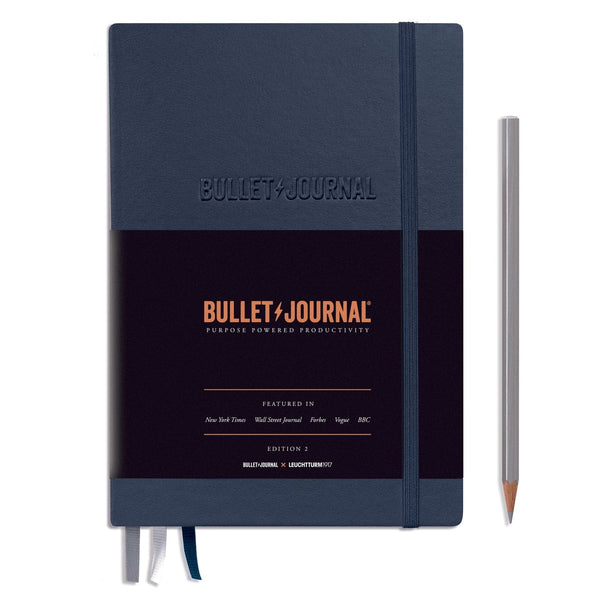 Leuchtturm 1917 Hardcover Bullet Journal Edition 2 in Blue22 - A5 Notebook