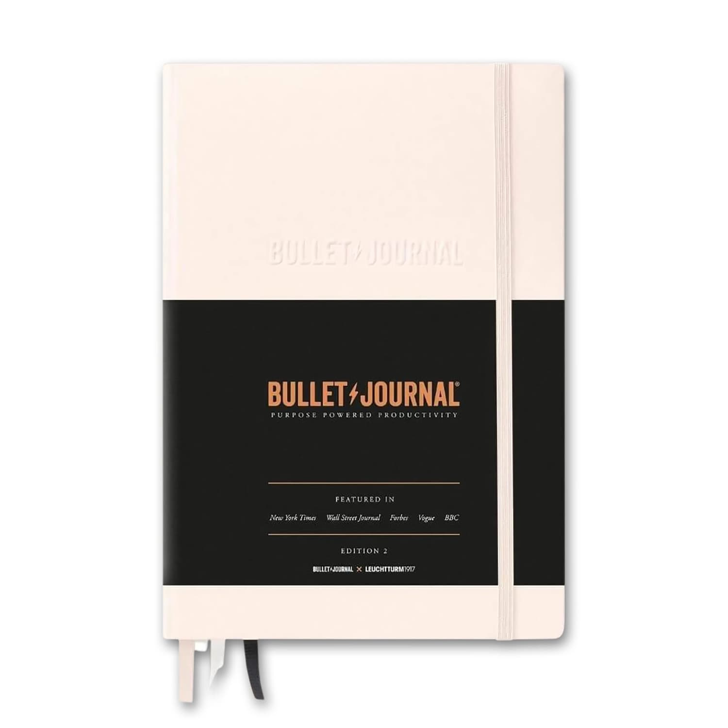 Leuchtturm 1917 Hardcover Bullet Journal Edition 2 in Blush A5