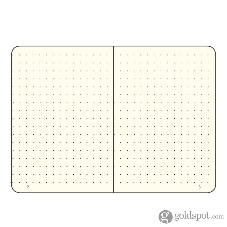 Leuchtturm 1917 Hardcover Dot Grid Notebook in Anthracite - A5 Notebook
