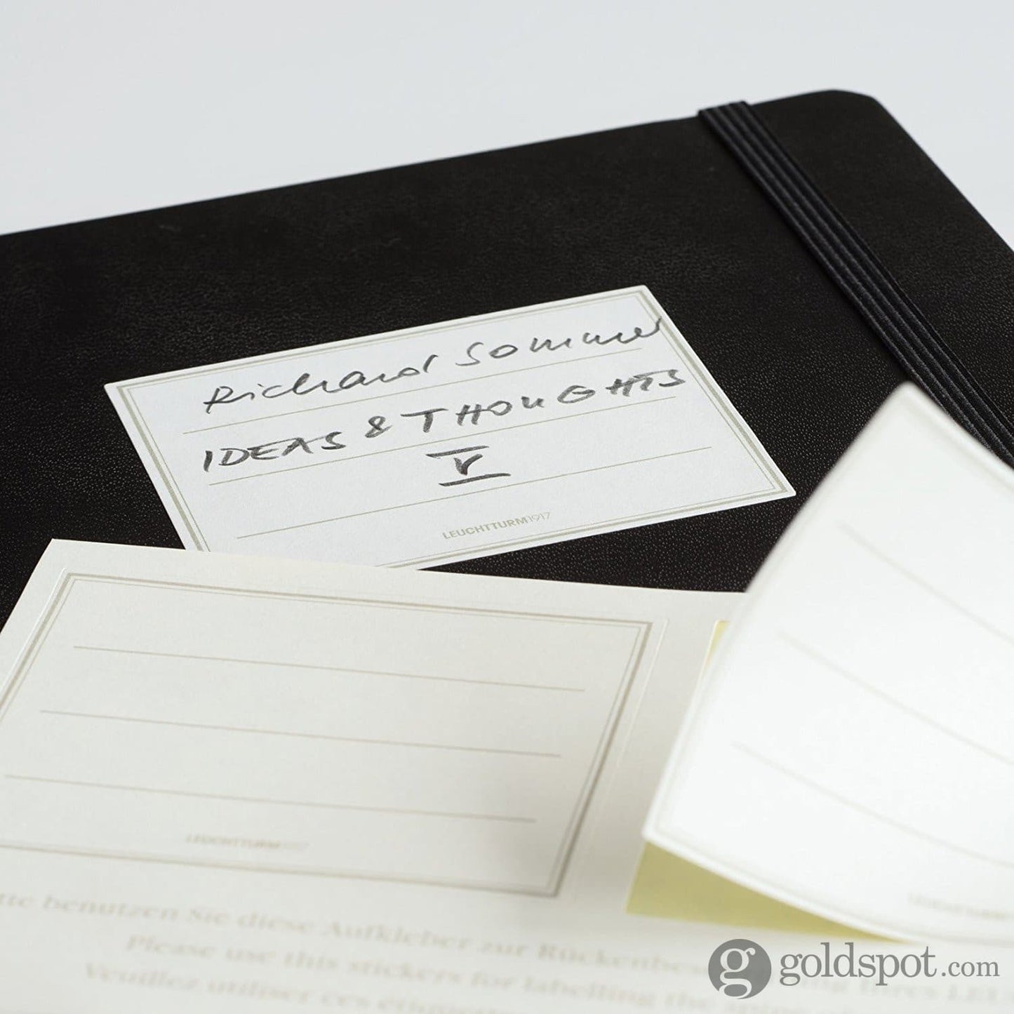 Leuchtturm 1917 Hardcover Dot Grid Notebook in Anthracite - A5 Notebook