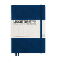 Leuchtturm 1917 Hardcover Dot Grid Notebook in Navy Blue - A5